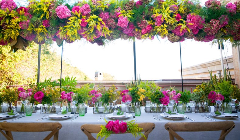 You are currently viewing A Floral Birthday Dinner